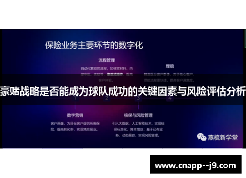 豪赌战略是否能成为球队成功的关键因素与风险评估分析